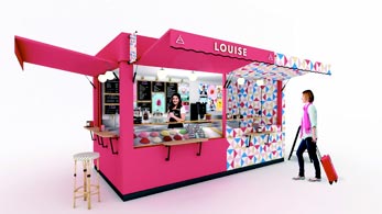 kiosque glace Louise franchise